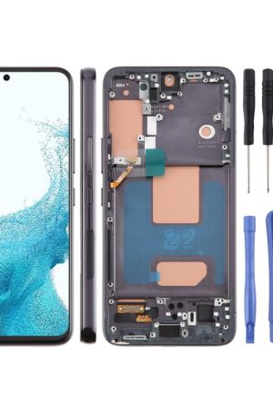 For Samsung Galaxy S22 SM-S901B 5.96 inch TFT LCD Screen Digitizer Full Assembly with Frame, Not Supporting Fingerprint Identification