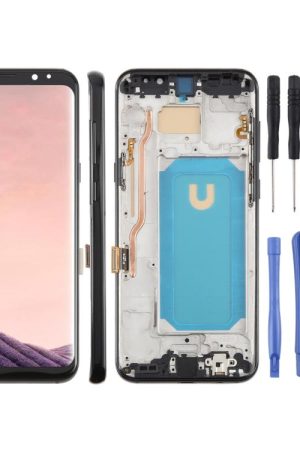 For Samsung Galaxy S8+ SM-G955F 6.18 inch TFT LCD Screen Digitizer Full Assembly with Frame