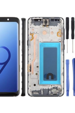 For Samsung Galaxy S9 SM-G960F 5.7 inch TFT LCD Screen Digitizer Full Assembly with Frame