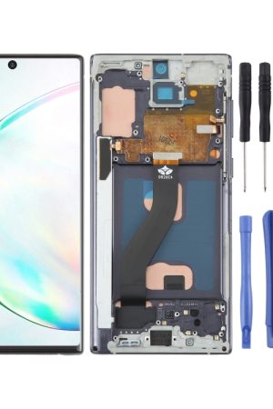 Schermo LCD in materiale TFT per digitalizzatore Samsung Galaxy Note10 Assemblaggio completo con cornice/scrittura a mano, non supporta l'identificazione delle impronte digitali
