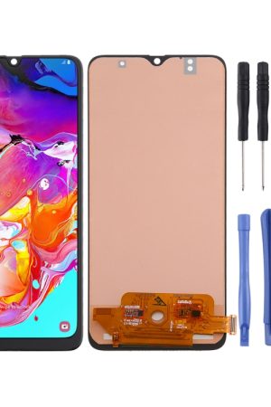 Schermo LCD e digitalizzatore incell assemblaggio completo per Galaxy A70 (non supporta l'identificazione delle impronte digitali)
