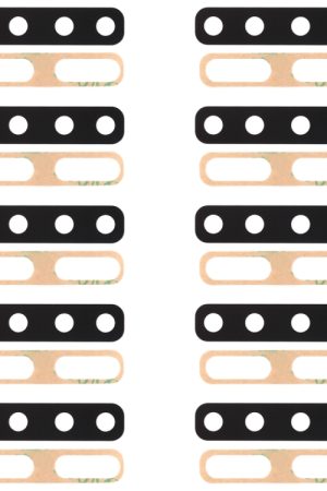 Per Galaxy A9 (2018) A920F/DS Obiettivo per fotocamera posteriore da 10 pezzi