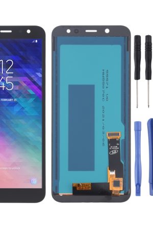 Schermo LCD in materiale TFT e digitalizzatore assemblaggio completo per Galaxy A6 (2018) A600F