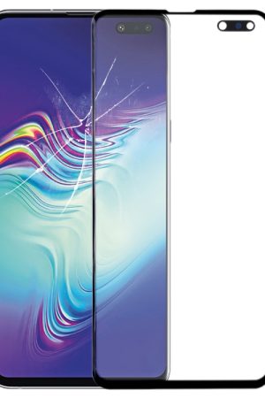 Per Samsung Galaxy S10 5G Lente in vetro esterno per schermo frontale con adesivo otticamente trasparente OCA
