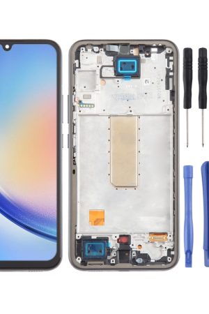 Per Samsung Galaxy A34 SM-A346B Incell LCD Screen Digitizer assemblaggio completo con cornice