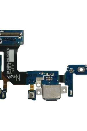 Per Galaxy S8 G950A / G950V / G950T / G950P / G950U Cavo flessibile porta di ricarica con microfono