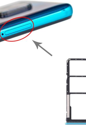 Vassoio scheda SIM + Vassoio scheda SIM + Vassoio scheda micro SD per Xiaomi Redmi Note 9S / Redmi Note 9 Pro Max / Redmi Note 9 Pro India / Note 10 Lite