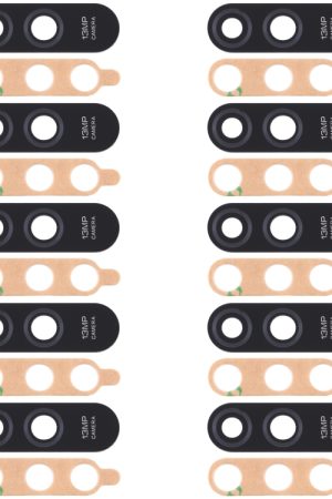 10 PCS Obiettivo fotocamera posteriore per Xiaomi Redmi 9A / Redmi 9i M2006C3LVG M2006C3LG M2006C3LI M2006C3LII