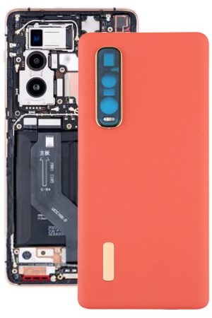 Per OPPO Find X2 Pro CPH2025 PDEM30 Cover posteriore batteria in materiale originale in pelle