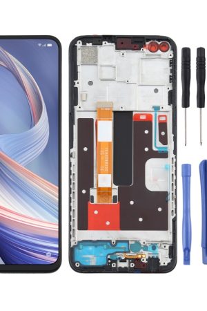 Schermo LCD TFT per OPPO A92s/Reno4 Z PDKM00 Digitizer Assemblaggio completo con cornice