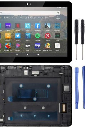 Schermo LCD OEM per Amazon Fire HD 8 2020 10th Gen K72LL4 digitalizzatore Assemblaggio completo con cornice