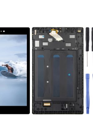 Schermo LCD e digitalizzatore assemblaggio completo con cornice per Amazon Fire HD 8 (2018) 8a generazione L5S83A