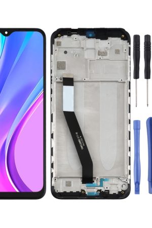 Schermo LCD TFT per Xiaomi Redmi 9 M2004J19G M2004J19C Digitizer Assemblaggio completo con cornice