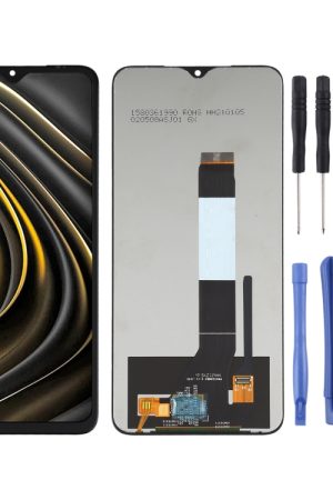 Schermo LCD TFT per Xiaomi Redmi Note 9 4G/Poco M3 M2010J19SC M2010J19CG Digitizer Assemblea completa con telaio