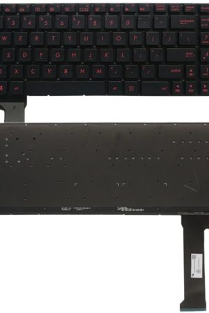 Tastiera versione USA con retroilluminazione per Asus GL552 GL552J GL552JX GL552V GL552VL GL552VW N552VW N552VX G771JM G771JW