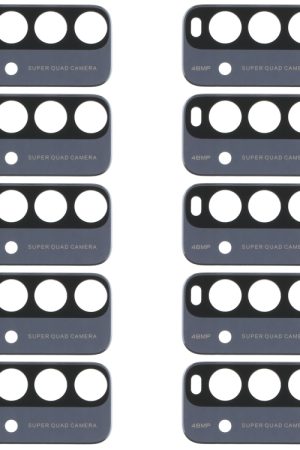 Obiettivo fotocamera posteriore da 10 pezzi per Xiaomi Redmi Note 9 4G M2010J19SC