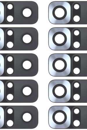 Obiettivo fotocamera posteriore da 10 pezzi per Xiaomi Redmi Note 10 4G M2101K7AI M2101K7AG