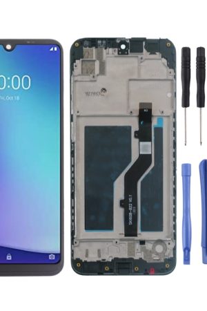 Schermo LCD e digitalizzatore assemblaggio completo con cornice per ZTE Blade A5 2020