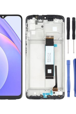 Schermo LCD e digitalizzatore assemblaggio completo con cornice per Xiaomi Redmi Note 9 4G / Poco M3 / Redmi 9 Power M2010J19SC M2010J19CG