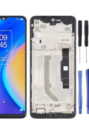 Schermo LCD e digitalizzatore assemblato completo con cornice per TCL 20 SE T761H