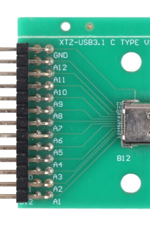 Tavola di prova femminile del tipo C del tipo C del tipo C Usb 3.1 con connettore femminile del PCB 24p