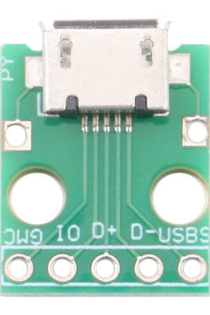 10 PCS Micro USB a 5pin 2.54mm connettore femmina connettore test