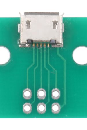 10 PCS Micro USB a 5pin V8 Porta di ricarica PCB Test Board