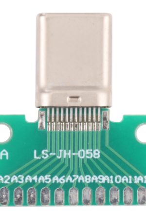 Tavola di prova maschile di tipo C di tipo C del tipo C Usb 3.1 con PCB 24pin saldato