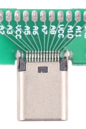 Tavola di prova femminile del tipo C del tipo C del tipo C Usb 3.1 con PCB 24pin saldato