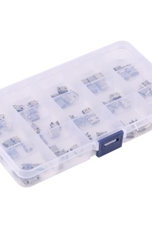 75 PCS / SET USB Type C Connettore della porta di ricarica 6 PIN / 12 PIN / 16 PIN / 14 PIN / 24PIN per Huawei / Samsung / Xiaomi, ecc