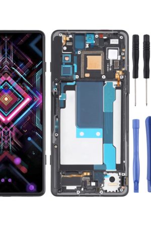 Materiale OLED Schermo LCD e digitalizzatore assemblaggio completo con telaio per Xiaomi Redmi K40 Gaming M2012K10C M2104K10AC