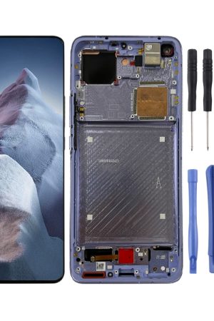 Schermo LCD e digitalizzatore in materiale AMOLED originale assemblaggio completo con cornice per Xiaomi Mi 11 Ultra / Mi 11 Pro M2102K1G M2102K1C M2102K1AC