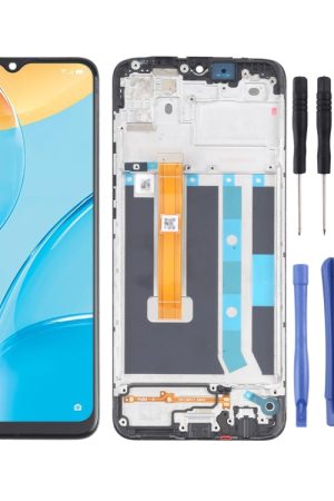 Schermo LCD originale e assemblaggio completo di digitalizzatore con cornice per OPPO A15 / A15S / A35 / A16K CPH2185 CPH2179 PEHM00