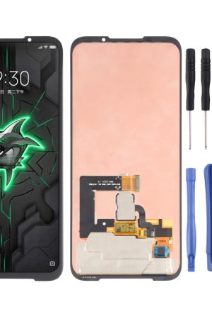 Schermo LCD in materiale originale AMOLED e assemblaggio completo del digitalizzatore per Xiaomi Black Shark 3 Pro