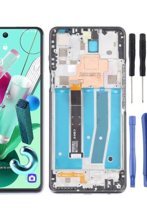 Schermo LCD originale per LG K92 5G LMK920 LM-K920 Digitizer Assemblea completa con telaio