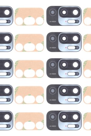 Lente per fotocamera posteriore da 10 pezzi per Xiaomi Redmi Note 10 5G