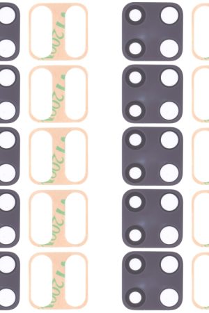 10 PCS Lenzino per fotocamera per Xiaomi Redmi Nota 9 Pro M2003J6B2G