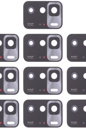 Lente per fotocamera posteriore da 10 pezzi per Xiaomi Redmi Note 10 Pro 5G / Poco X3 GT