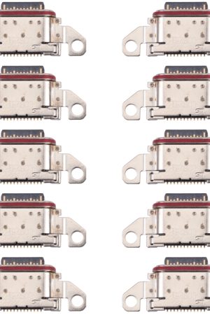 10 PCS Connettore per porta di ricarica per LG Velvet 5G / Velvet 4G / Velvet 5G UW LM-G900n, LM-G900EM, LM-G900, LM-G900TM, LMG910EMW, LM-G910EMW, LM-G900V, LM-G900V