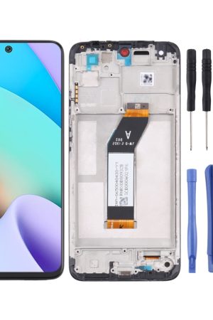 Schermo LCD originale per Xiaomi Redmi 10 21061119AG Digitizer Assemblaggio completo con cornice
