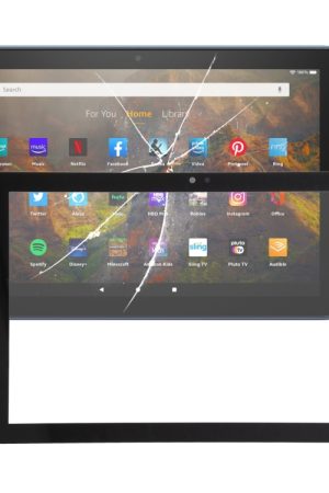 Lente in vetro esterno dello schermo anteriore per Amazon Fire HD 10 (2021) T76N2B T76N2P