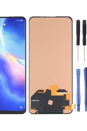 Schermo LCD in materiale TFT e assemblaggio completo del digitalizzatore (non supporta l'identificazione delle impronte digitali) per OPPO Reno5 Pro 5G / Reno5 Pro+ PDSM00 PDST00 CPH2201 PDRM00 PDRT00