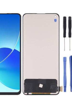 Schermo LCD in materiale TFT e digitalizzatore assemblaggio completo (non supporta l'identificazione delle impronte digitali) per OPPO Reno6 4G / Reno6 Z / Reno7 5G CPH2235 CPH2237