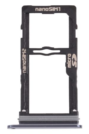 Vassoio scheda Nano SIM + Vassoio scheda Nano SIM/Vassoio scheda Micro SD per LG G8S ThinQ LMG810, LM-G810, LMG810EAW