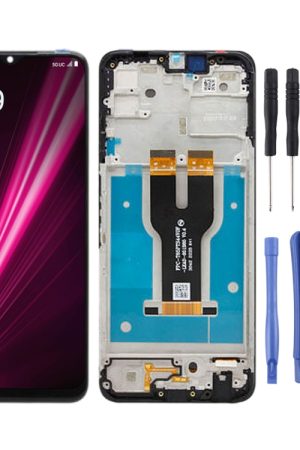 Schermo LCD per T-Mobile Revvl 6 Digitizer assemblaggio completo con cornice