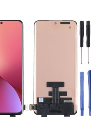 Schermo LCD originale in materiale OLED e assemblaggio completo di digitalizzatore per Xiaomi Mi 12 / 12S / 12X