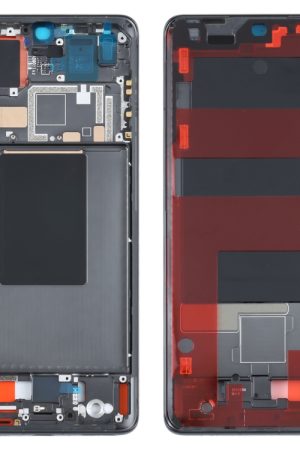 Cornice per cornice LCD originale per alloggiamento anteriore per Xiaomi 12 Pro / 12 Dimensity / 12S Pro (nero)