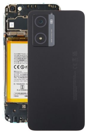 Per OPPO A77 5G / A77s Cover posteriore batteria originale con copriobiettivo fotocamera