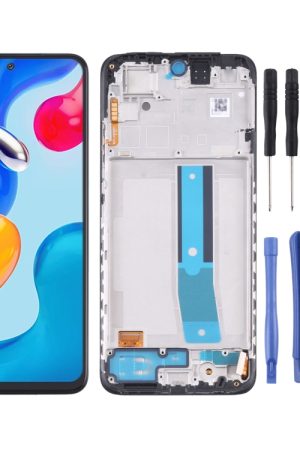 Schermo LCD originale e digitalizzatore assemblaggio completo con cornice per Xiaomi Redmi Note 11S 4G/Poco M4 Pro
