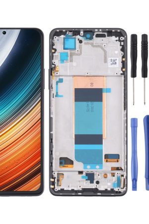 Schermo LCD originale e digitalizzatore assemblaggio completo con cornice per Xiaomi Redmi K40S